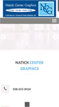 Mobile Screenshot of natickcentergraphics.com